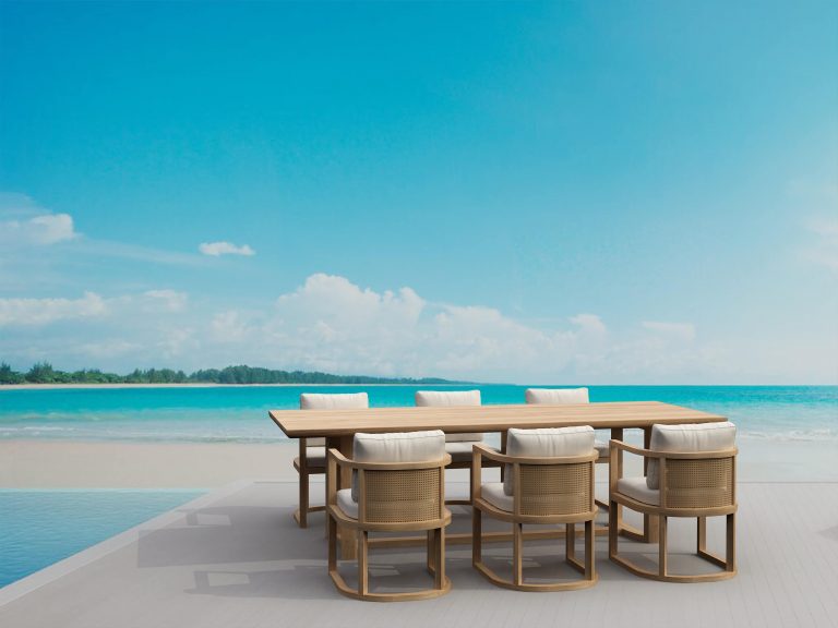 Anderson Teak SET-223 7-pc Junus Dining Table Set