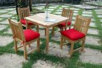 Anderson Teak Bahama Classic 5-pieces Dining Set - Image 2