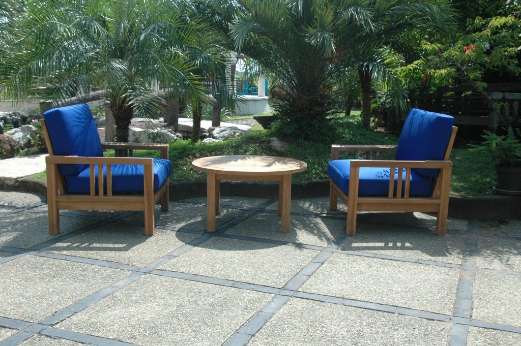 Anderson Teak SouthBay Deep Seating 3-Pieces Conversation Set A