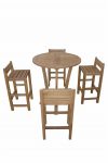 Anderson Teak Descanso Sedona 5-Pieces Bar Table