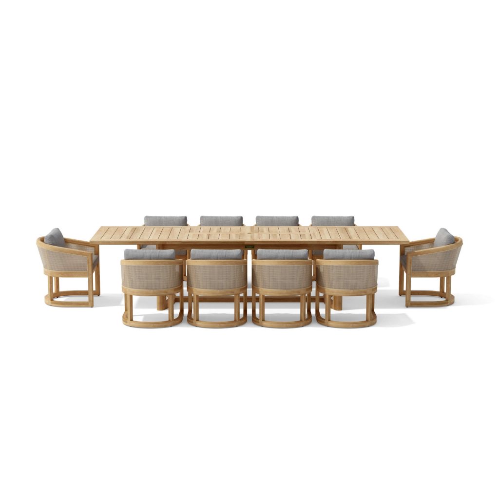 Anderson Teak SET-337 11-pc Catania Dining Set