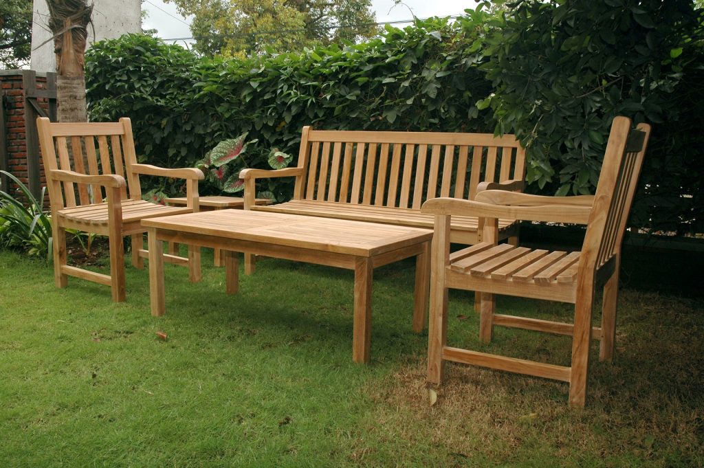 Anderson Teak Classic 3-Seater 5-Pieces Conversation Set