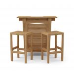 Anderson Teak Montego 3-Pieces Bar Set - Image 8