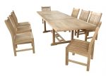 Anderson Teak Bahama Sahara 9-Pieces 10' Rectangular Dining Set - Image 3
