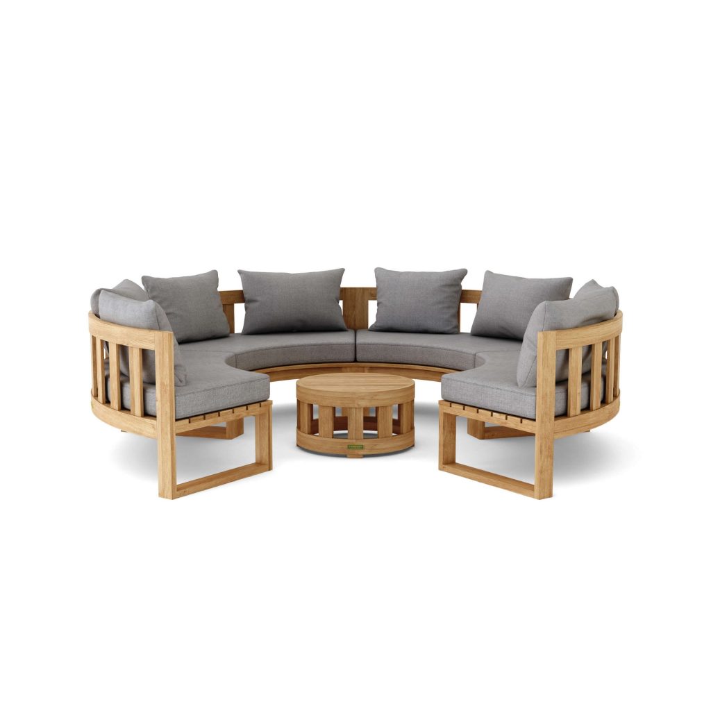 Anderson Teak Circular Modular Deep Seating