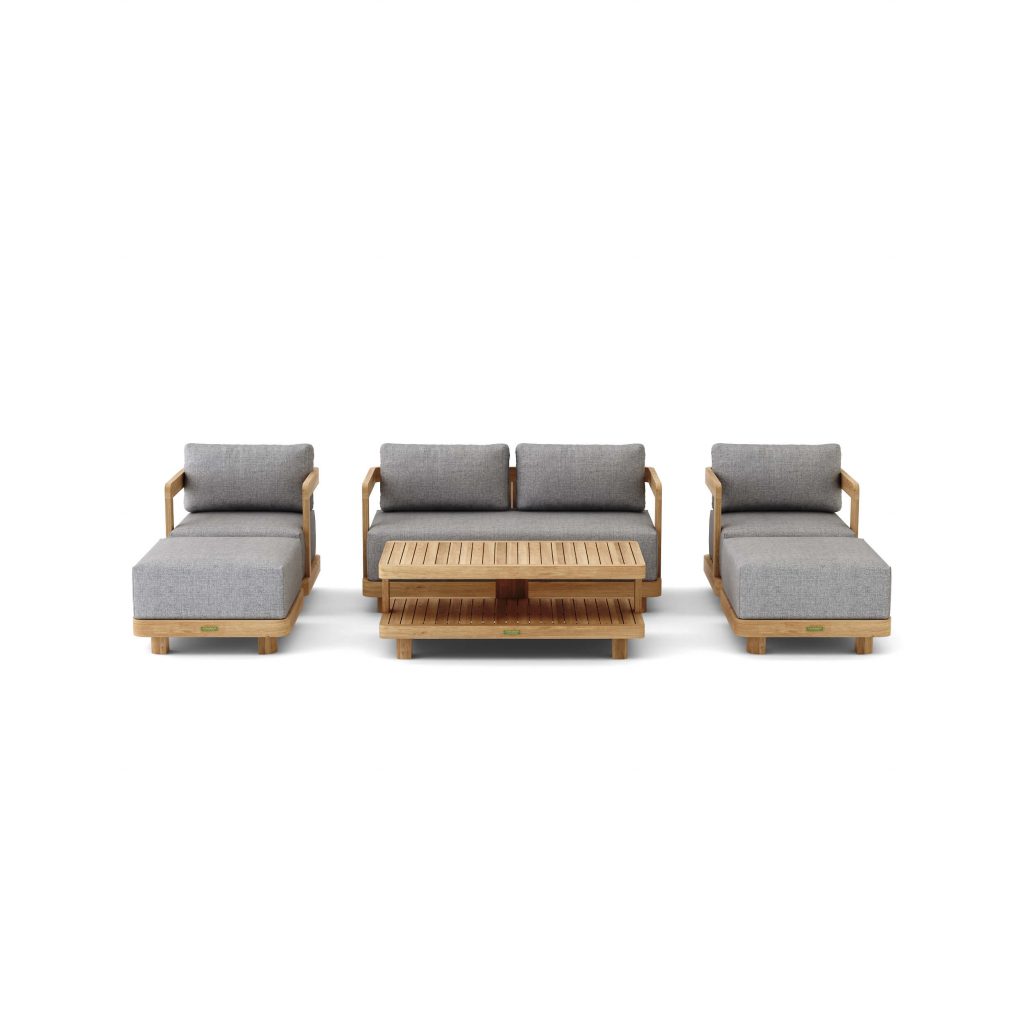Anderson Teak SET-902 6-pc Granada Deep Seating