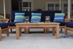 Anderson Teak Riviera Luxe 7-Pieces Modular Set With Rectangular Table B - Image 2
