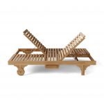 Anderson Teak Bel-Air Double Sun Lounger Double Back - Image 4