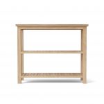 Anderson Teak Towel Console w/ 2 Shelves Table - Image 2