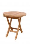Anderson Teak Bahama 20" Mini Side Round Folding Table