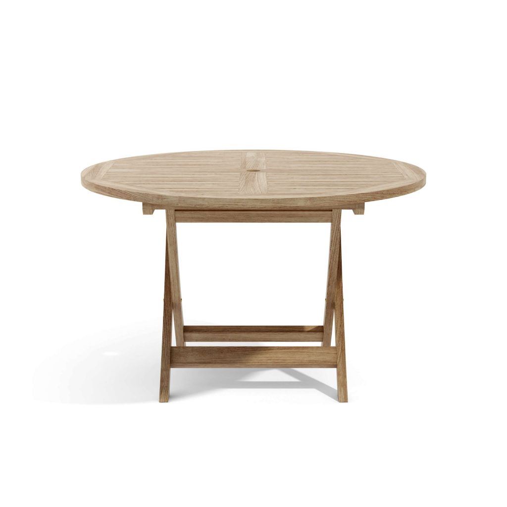 Anderson Teak Bahama 47" Round Folding Table