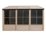 Gazebo Penguin - Florence - Wall Mounted Solarium 10x16 Metal Roof - Image 3