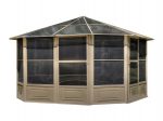 Gazebo Penguin - Florence - Solarium 12x12 Polycarbonate Roof - Image 2