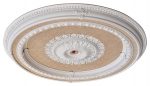 Blanco Round Chandelier Ceiling Medallion 47 - Image 2