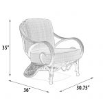 Grand Bonaire Weave Outdoor Club Chair - Image 4