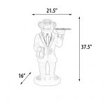 Chadsy the Chimp Waiter 37.5" Tall - Image 5