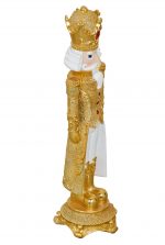 24.5in Nutcracker with Gold Coat - Image 3