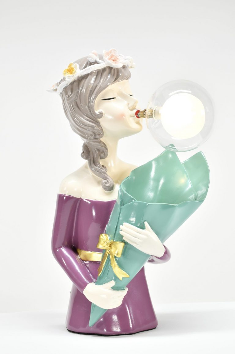 Girl with Bubble Small