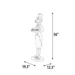 Holiday Dogman Welcome Sign Statue - Image 5