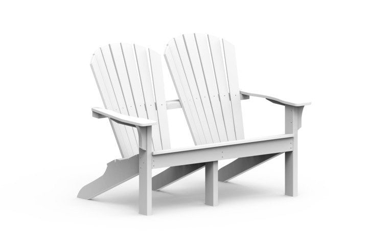 Seaside Casual - ADIRONDACK SHELLBACK LOVE SEAT