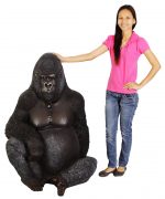 life-size Silver Back Gorilla - Image 5