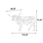 Texas Longhorn Bull - Image 5