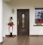 Holiday Dogman Welcome Sign Statue - Image 2