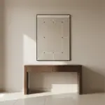 Zentique - Iron Paneled Mirror