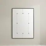 Zentique - Iron Paneled Mirror