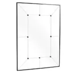 Zentique - Iron Paneled Mirror