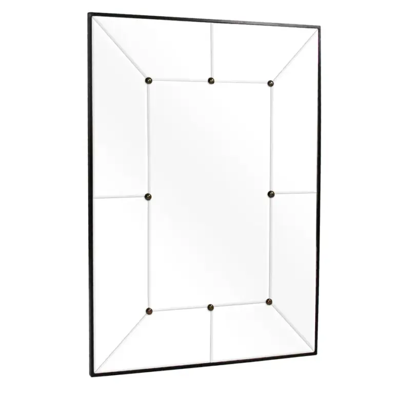 Zentique - Iron Paneled Mirror
