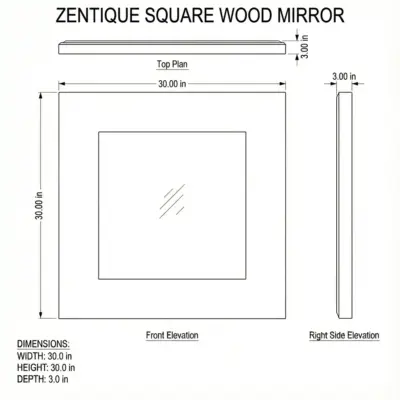 zentique-30×30-dimensions