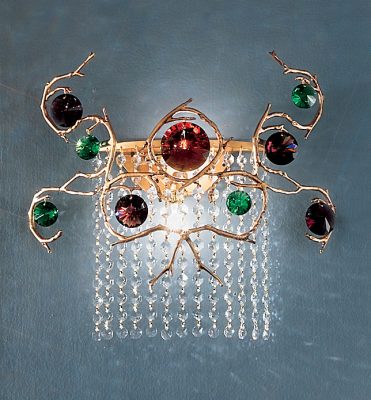 Foresta Colorita-10032 NBZ AGAT - Sconce/WallBracket-2 Lights