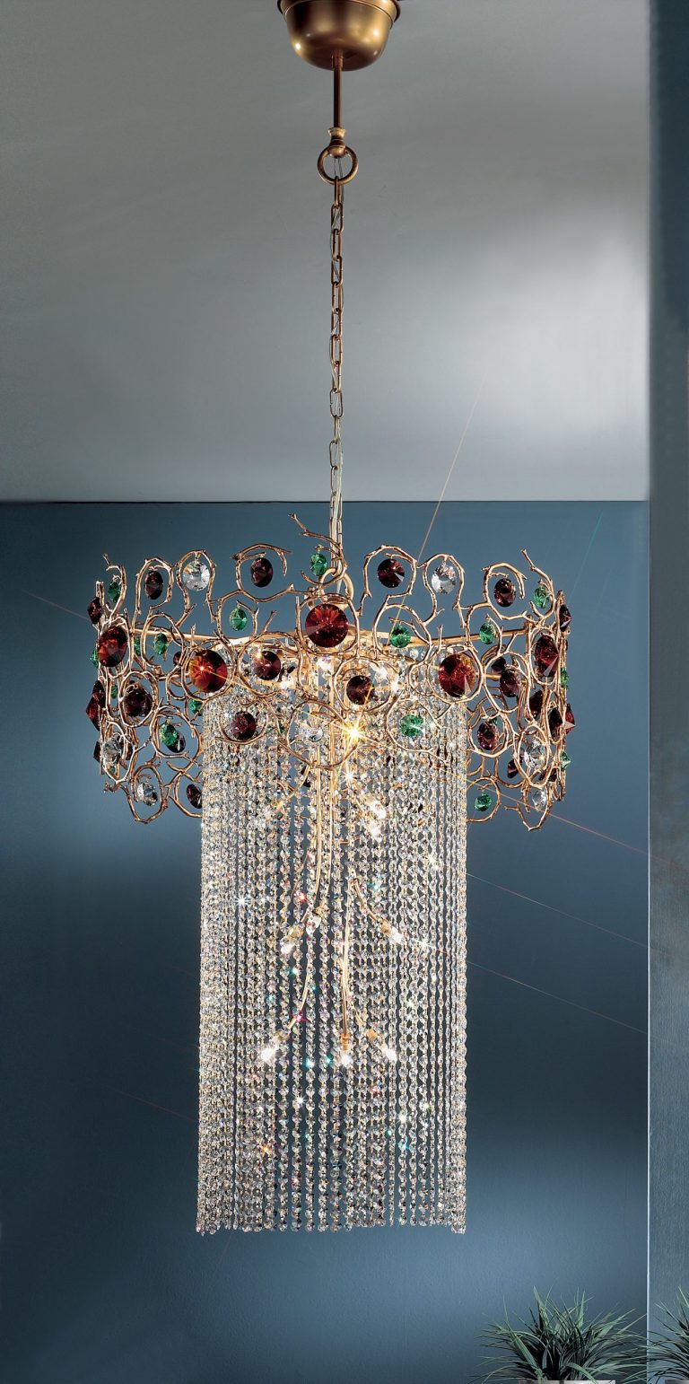 Foresta Colorita-10036 NBZ AGAT - Mini-Chandelier-6 Lights