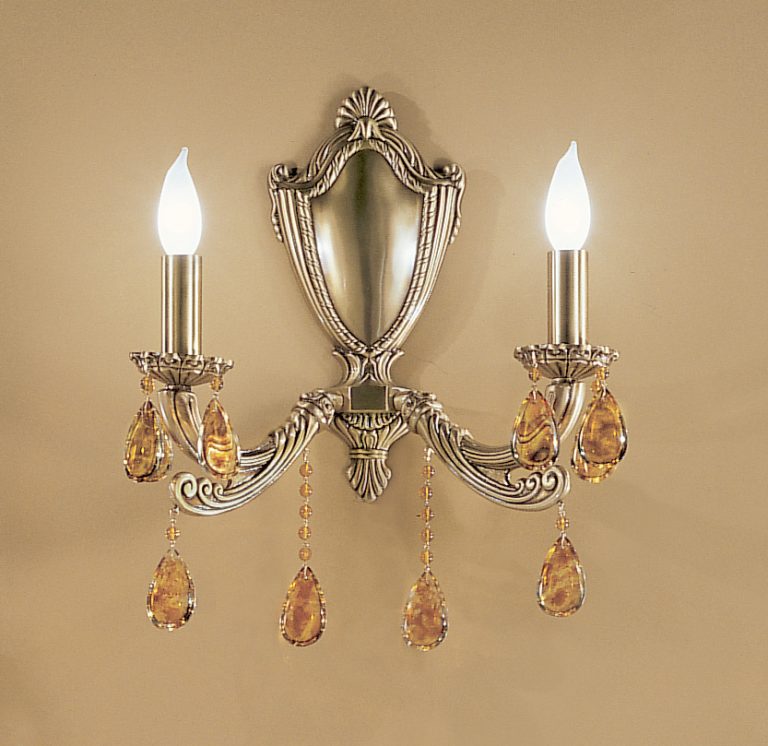 Palatial-1212 FBR OTS - Sconce/WallBracket-2 Lights