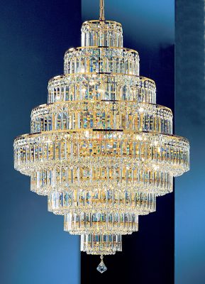 Ambassador-1604 G CP - Chandelier-30 Lights