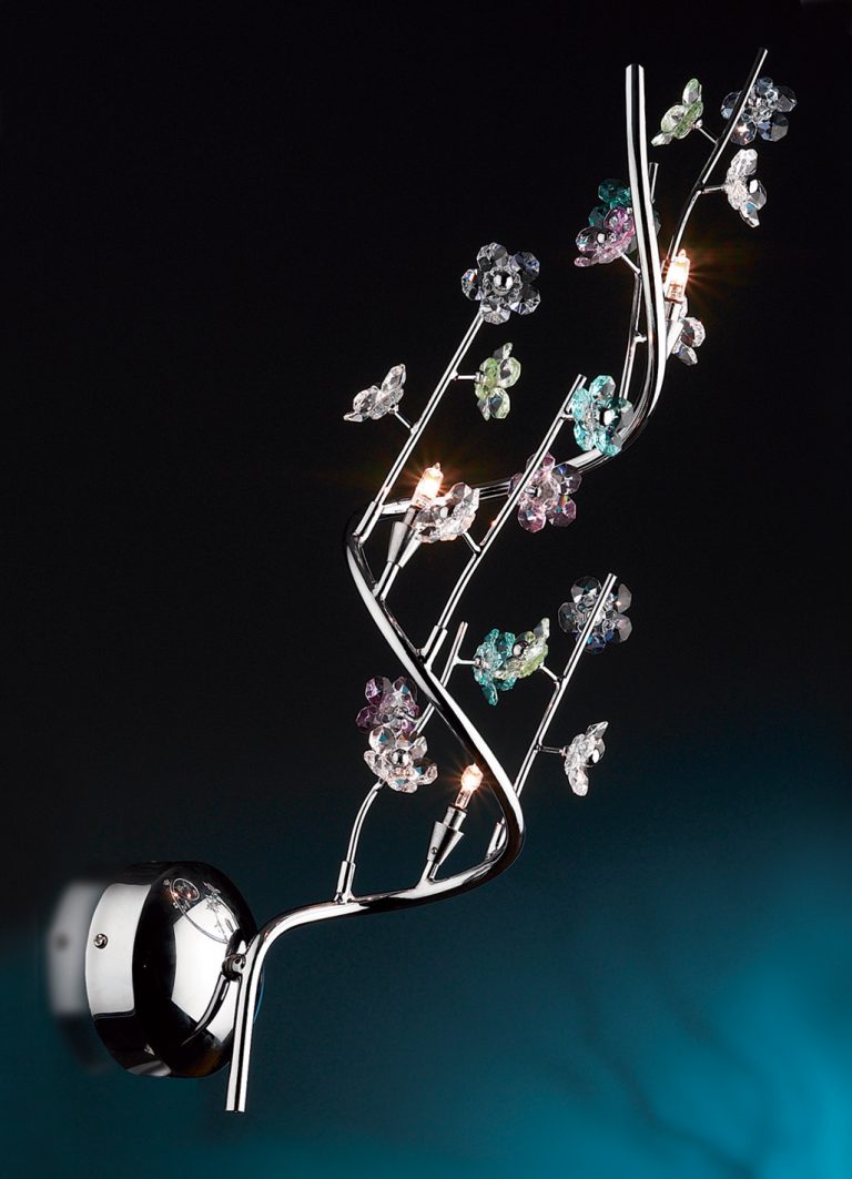 Ashley-16053 CH MC - Sconce/WallBracket-3 Lights