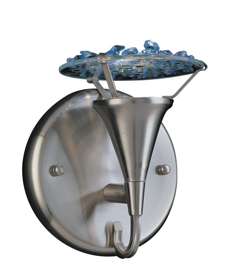 Crystal Lake-16062 SN SAP - Sconce/WallBracket-1 Lights