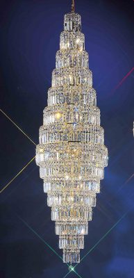 Ambassador-1608 G CP - Chandelier-24 Lights