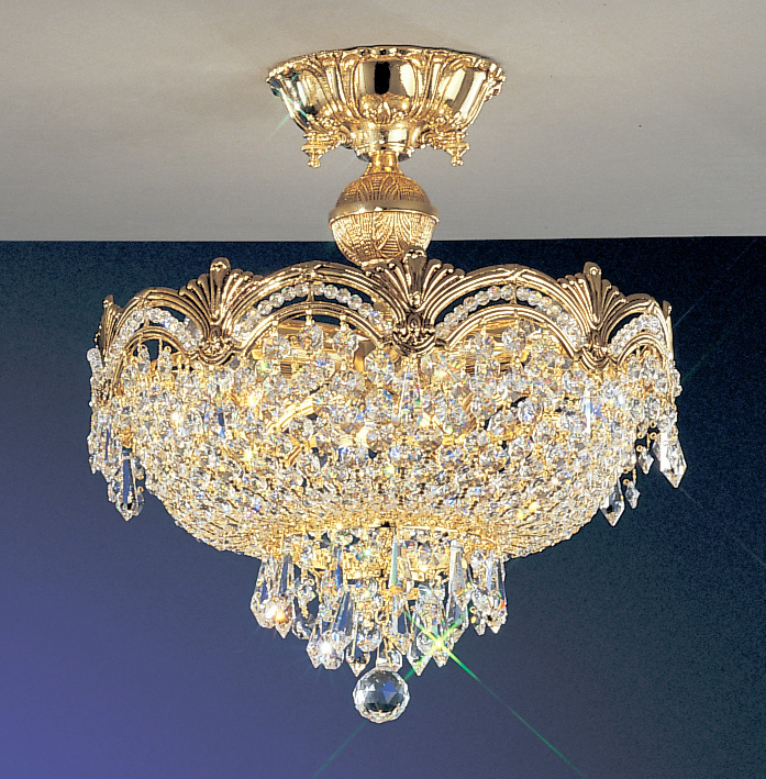 1856G Regency II-1856 G CP - Flush/Semi-Flush-3 Lights - Image 1