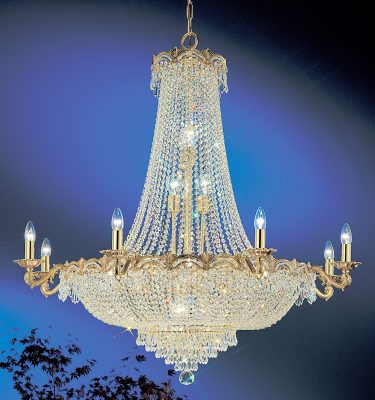 Regency II-1860 G CP - Chandelier-20 Lights