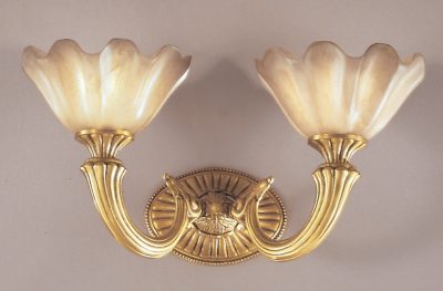 Atlantis-55202 HBZ - Sconce/WallBracket-2 Lights