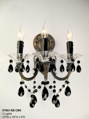 Via Venteo-57003 RB CBK - Sconce/WallBracket-3 Lights