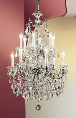 Via Venteo-57012 MS C - Chandelier-12 Lights