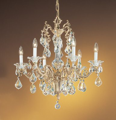 Via Firenze-57106 BBK C - Chandelier-6 Lights