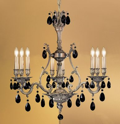 Majestic-57364 AGB CBK - Chandelier-9 Lights