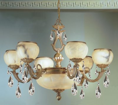 Alexandria I-69606 SBB C - Chandelier-9 Lights