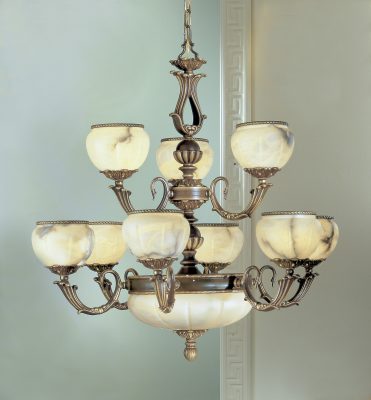 Alexandria I-69609 VBZ - Chandelier-12 Lights