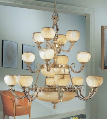 Alexandria I-69616 SBB - Chandelier-24 Lights