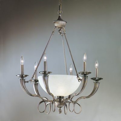 French Horn-7737 - Chandelier-7 Lights